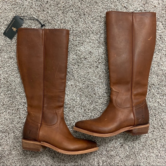 Frye Womens Billy Inside Zip Tall Western Boot